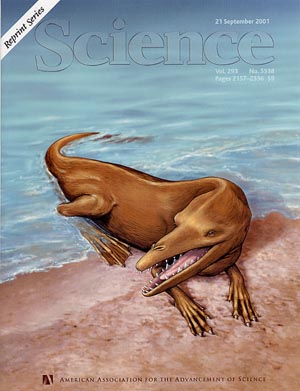 Figure 6. Science magazine cover for Gingerich et al. 2001. Artist: John Klausmeyer. 